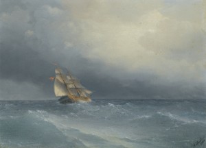 Out in the sea